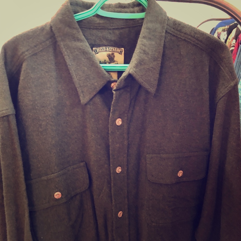 Two Field & Stream Size XXL Flannel Shirts